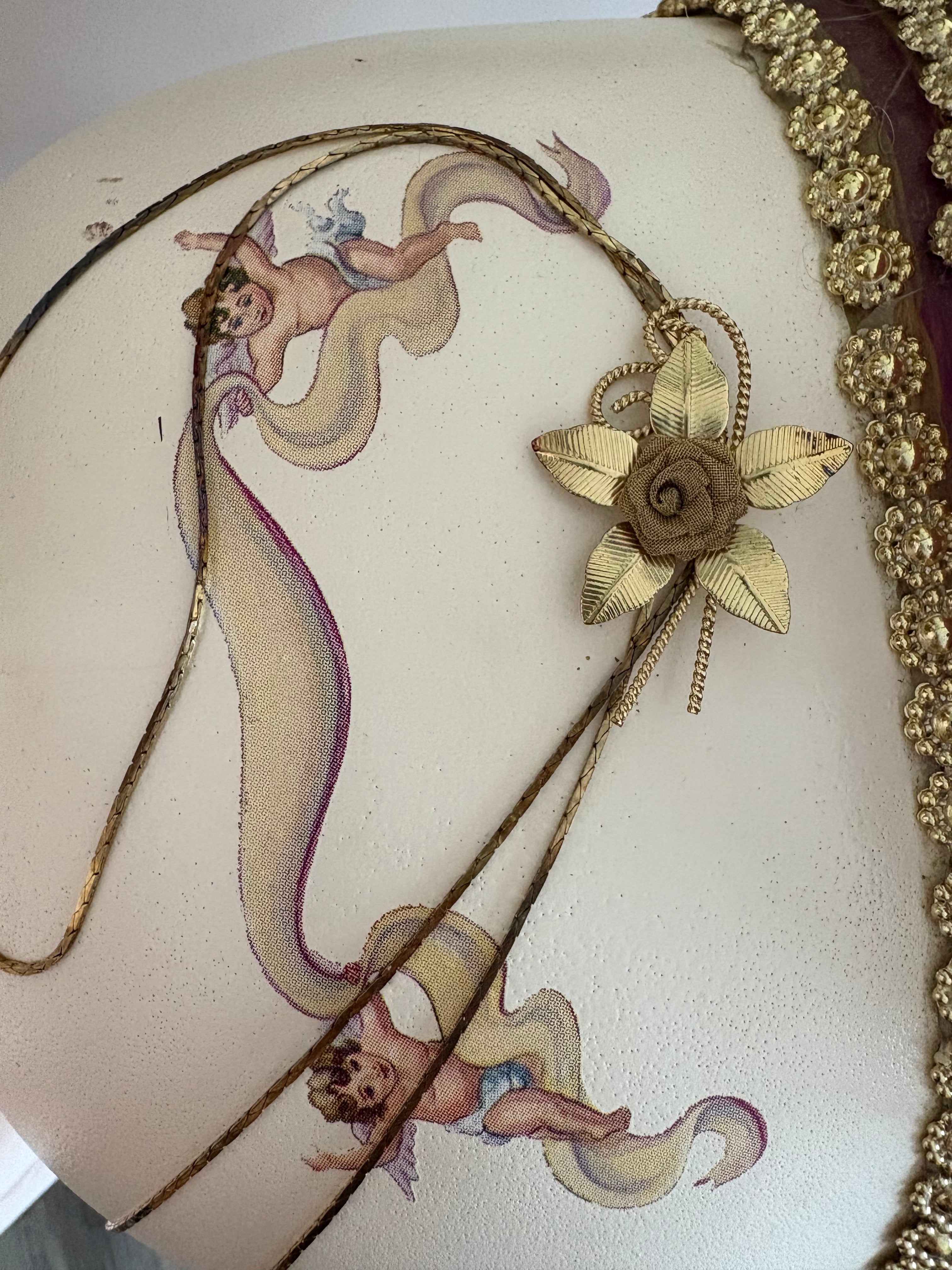 Floral bolo tie