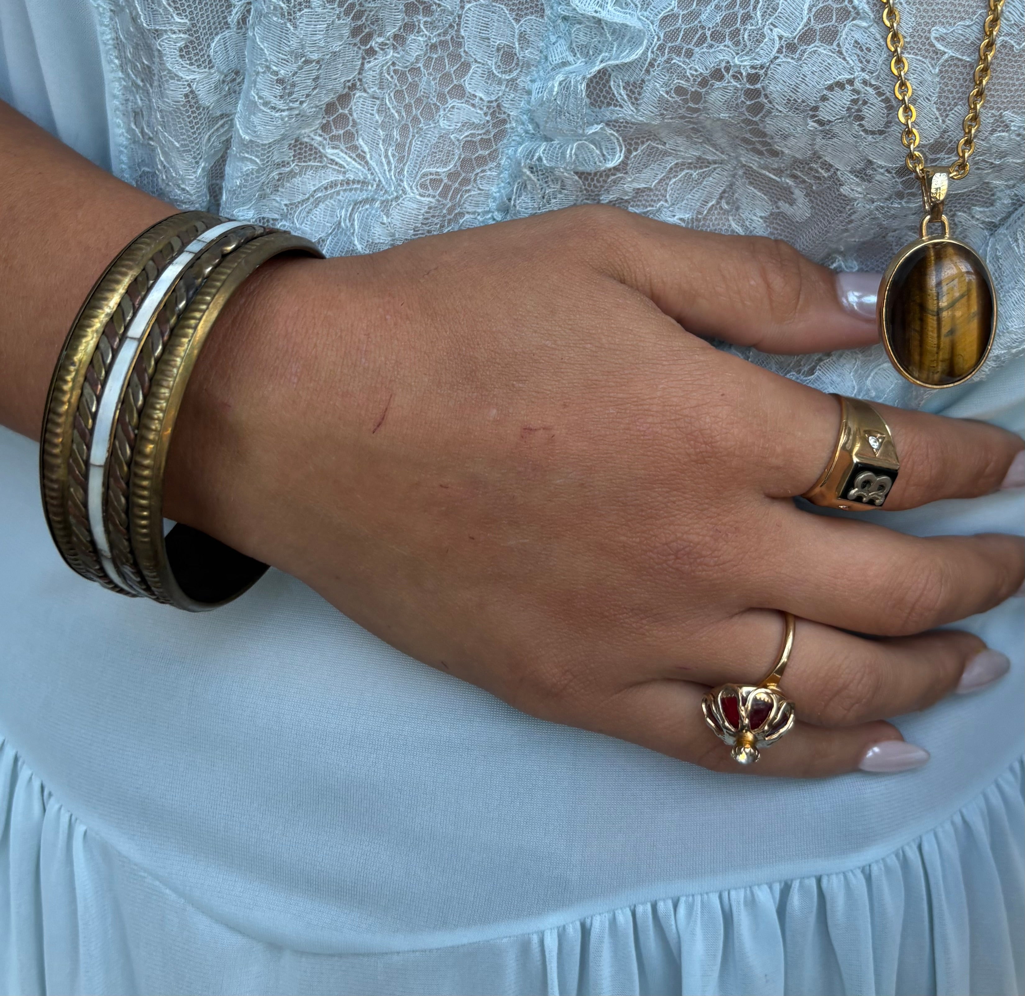 Brass bangle