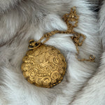 Compact mirror necklace