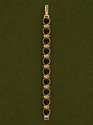 Black + Gold Bracelet