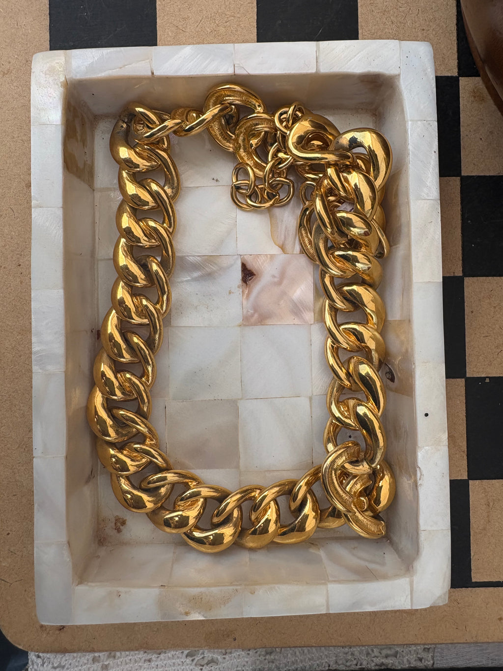 Chunky Monet necklace