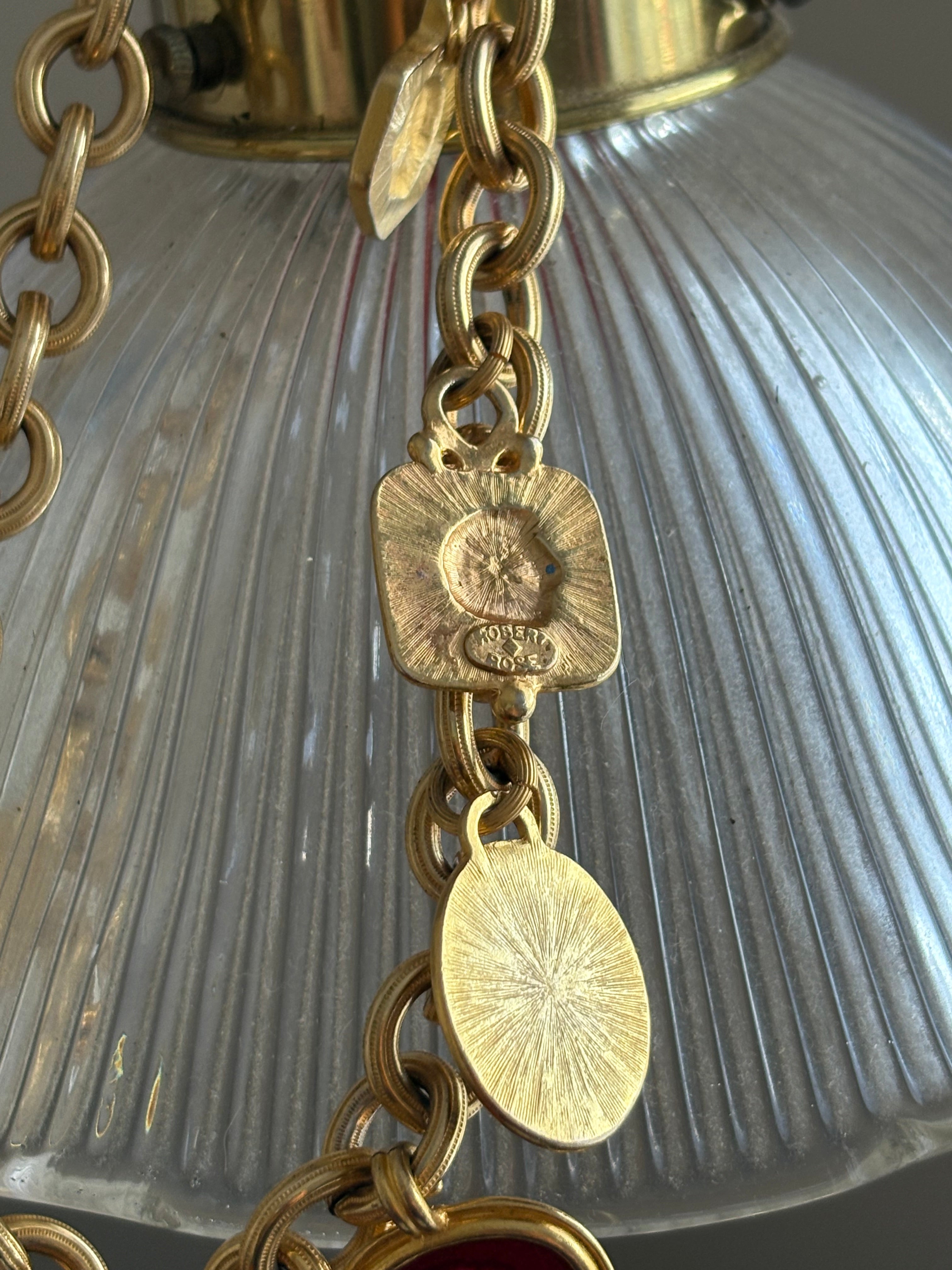 Robert rose necklace