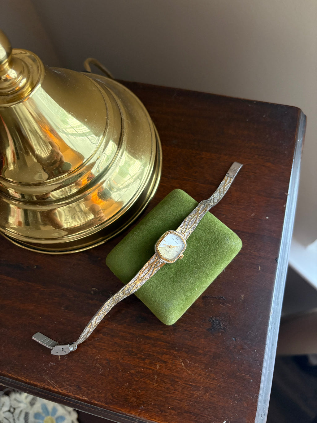 Two toned helbros watch