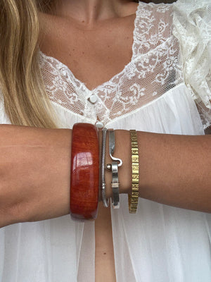 12k gold filled bangle
