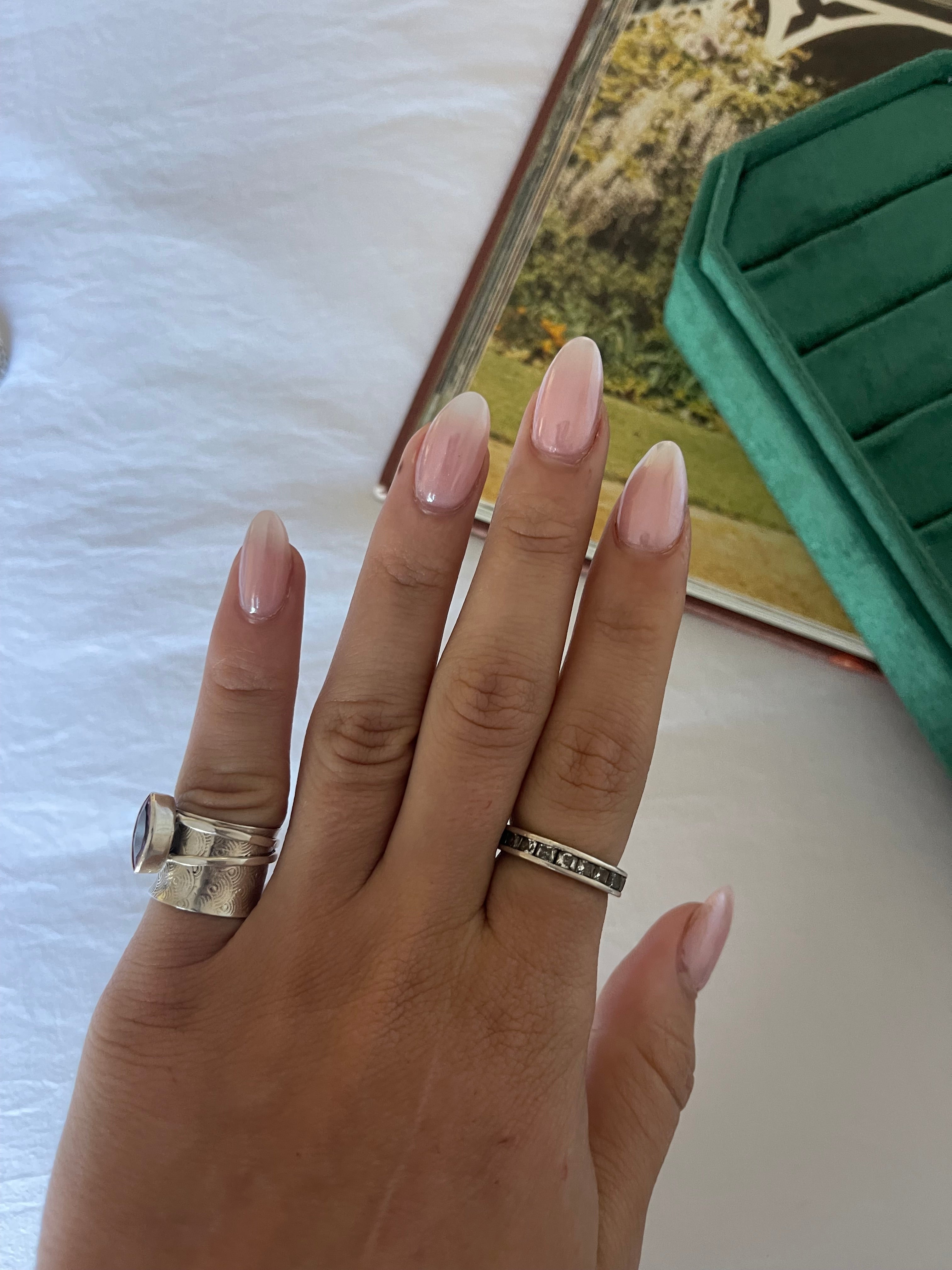 Grey eternity band