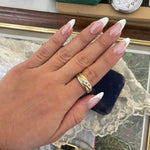 14k solid gold ring