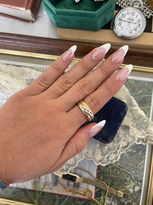 14k solid gold ring