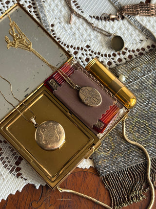 Gold filled B Locket