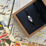 925 amethyst ring